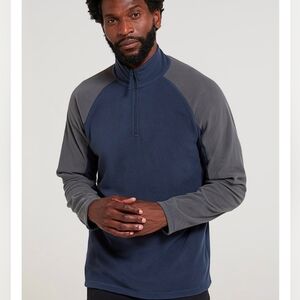 Ashbourne II Mens Half-Zip Fleece by Mountain Warehouse Size XXL New with Tags